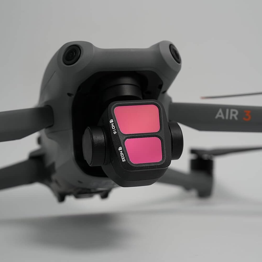 Kit de Filtros Split ND8/16 ND16/32 ND32/64 e ND64/128 para DJI Air 3 - Freewell