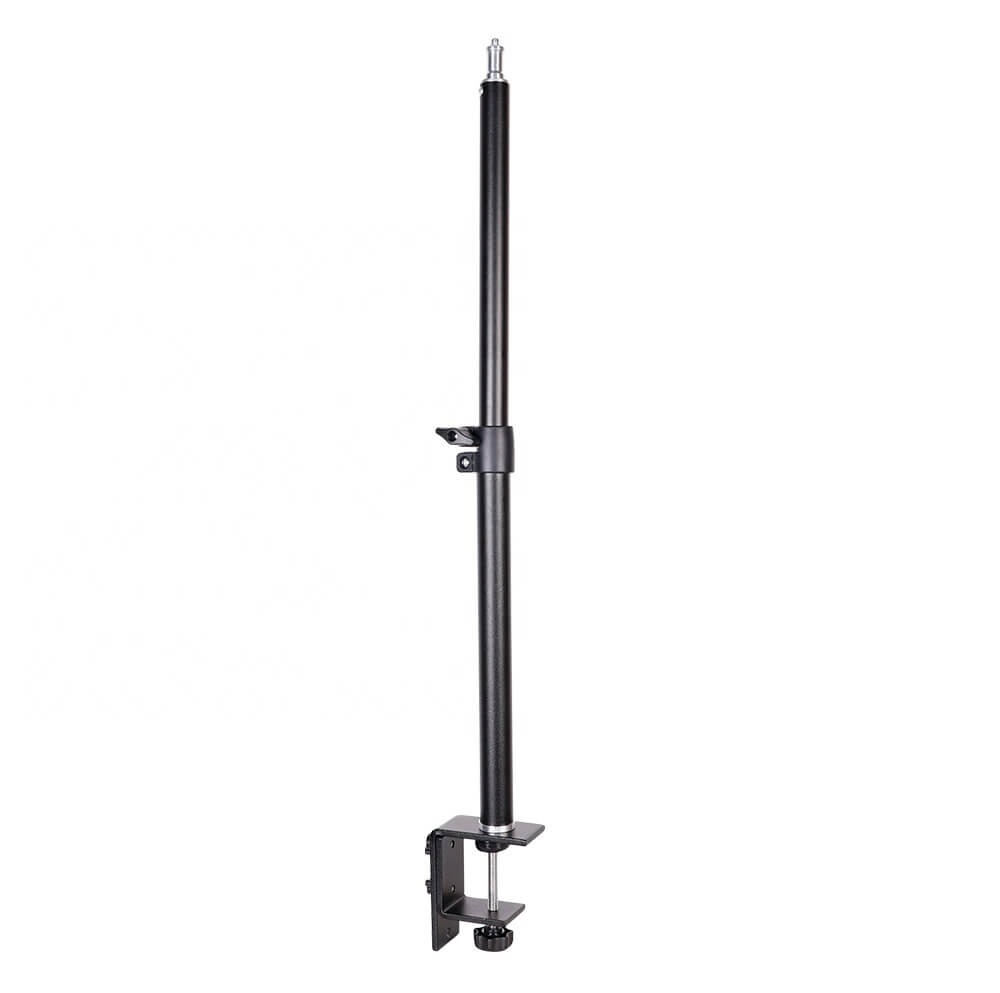 Suporte de Mesa para Iluminação e Câmeras Encaixe 1/4 Polegadas