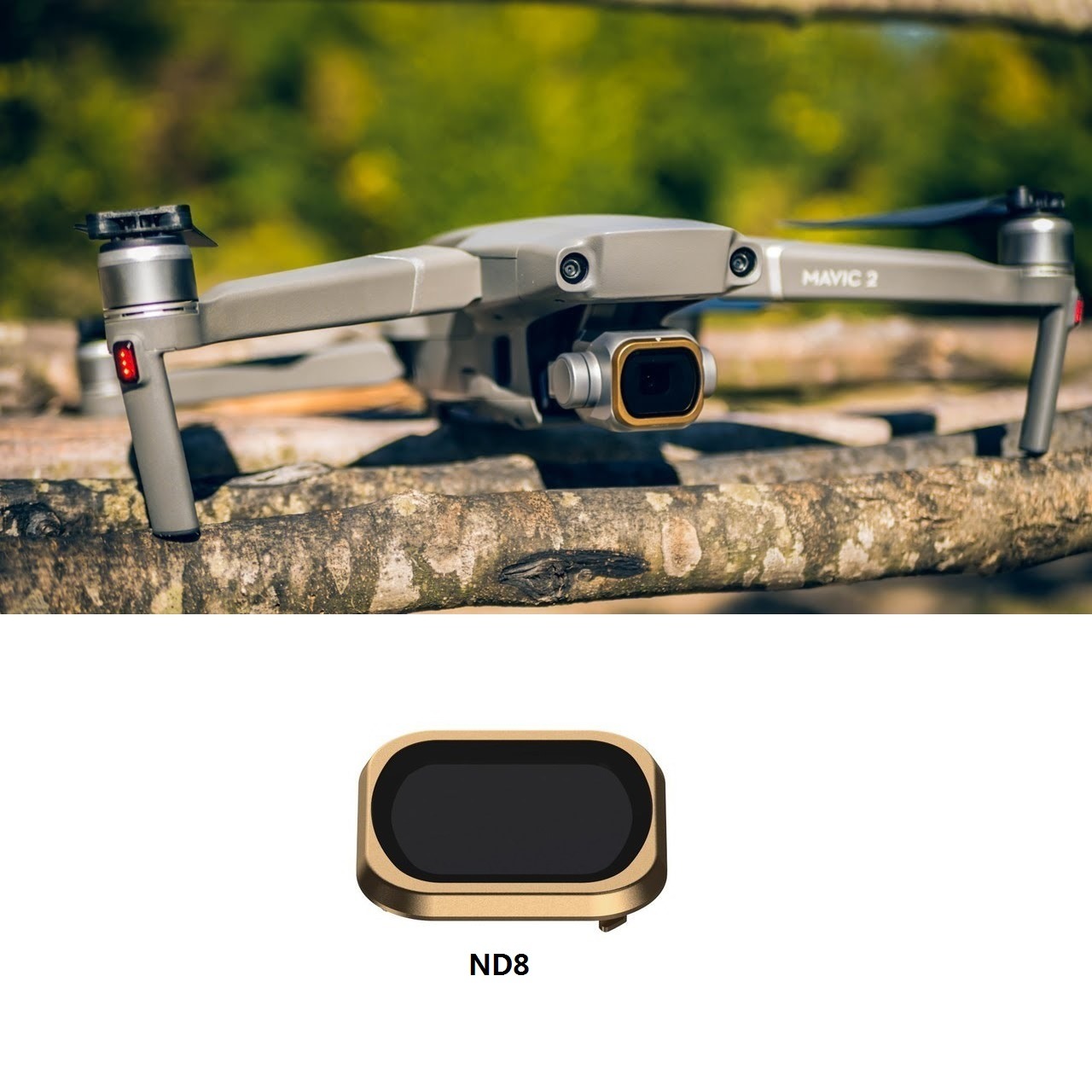 Filtro ND8 para Drone DJI Mavic 2 Pro - PolarPro Cinema Series