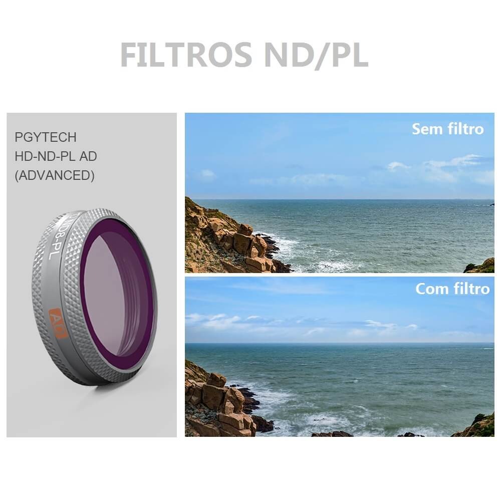 Kit de Filtros ND/PL para DJI Mavic 2 Zoom - Pgytech