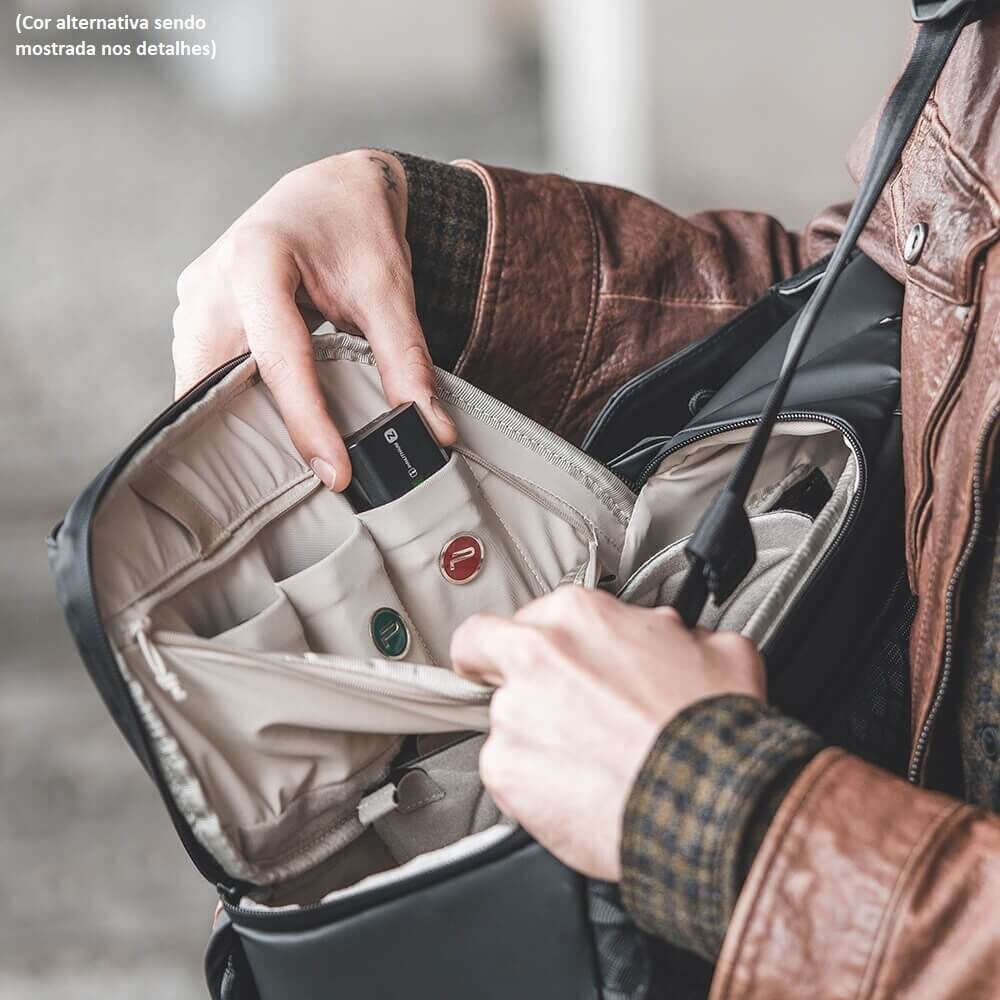 Mochila para Câmeras e Drones - Pgytech OneGo Cor Cinza (Shell Grey)