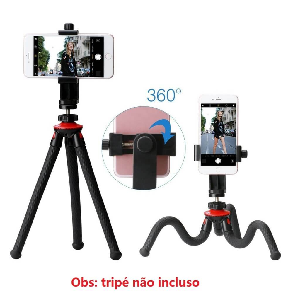 Suporte de Celular com Encaixe 1/4 Polegadas Ulanzi 360°