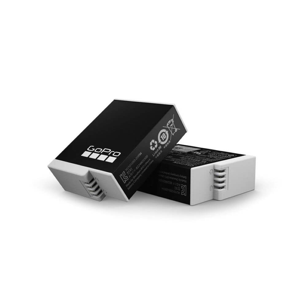 Kit com 2 Baterias Enduro GoPro Hero 12 / 11 / 10 / 9 Black - ADBAT-211