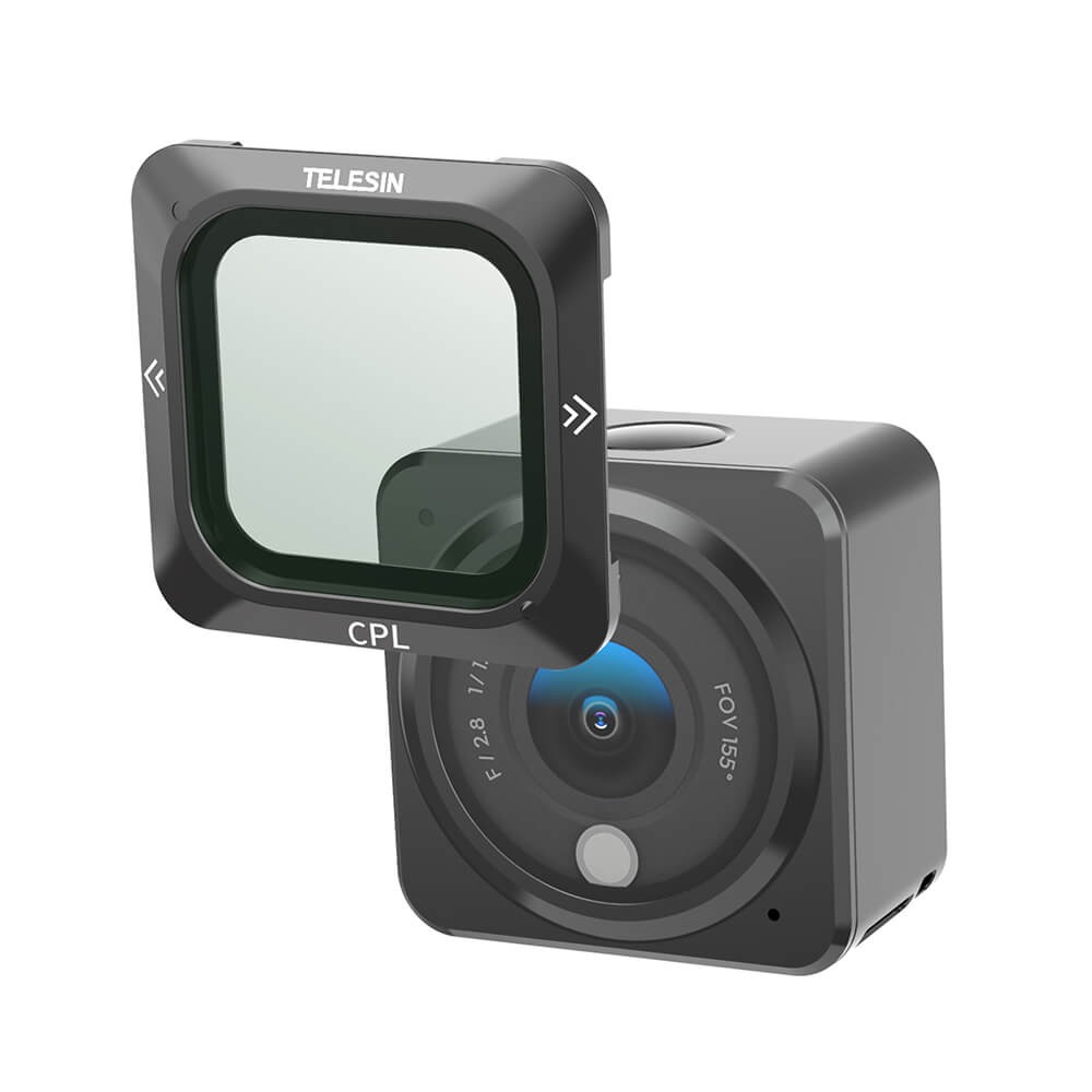 Filtro CPL Polarizador para DJI Action 2 - Telesin