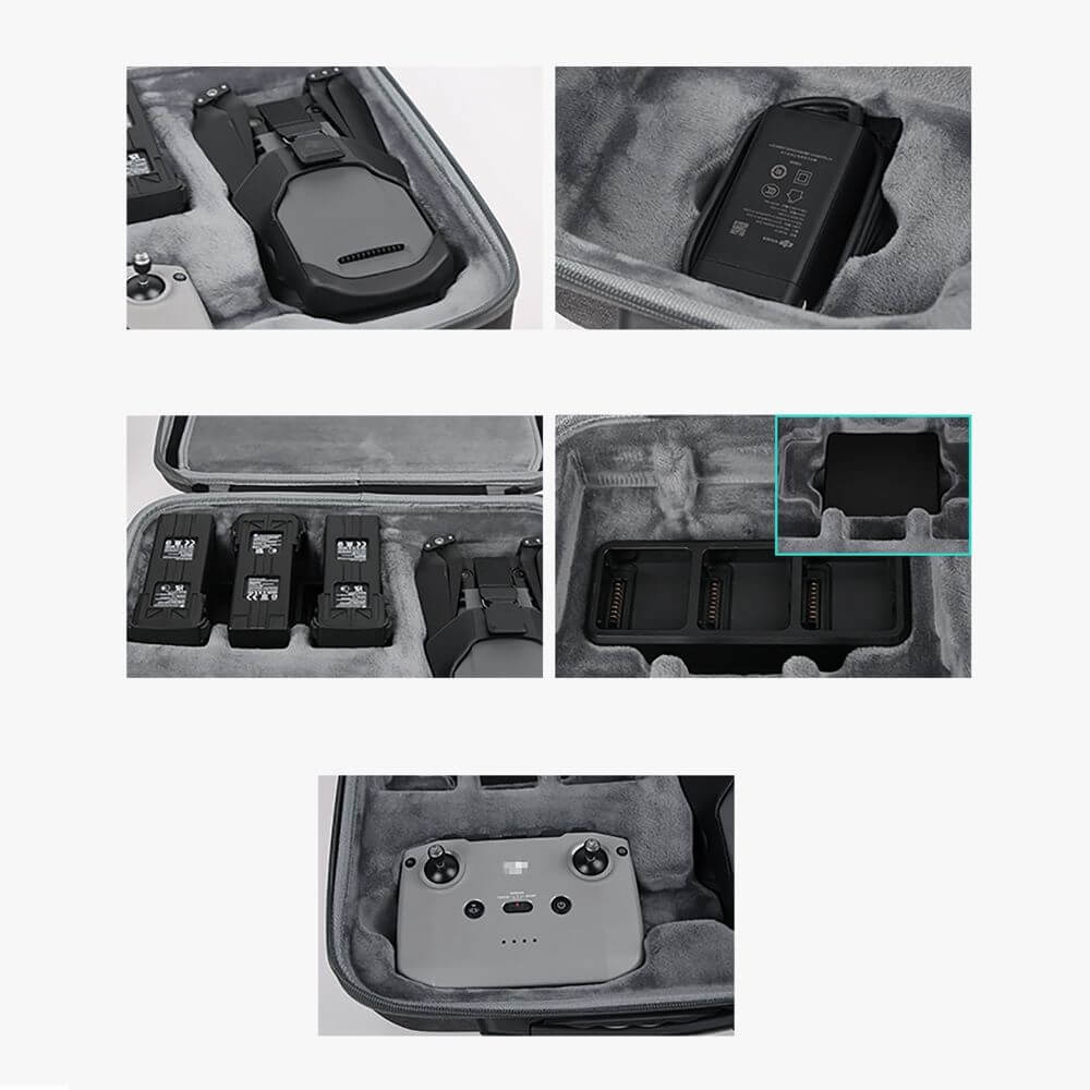 Maleta para Drone DJI Mavic 3 Fly More Combo com Alça de Ombros - Sunnylife Maleta para Drone DJI Mavic 3 Fly More Combo com Alça de Ombros - Sunnylife