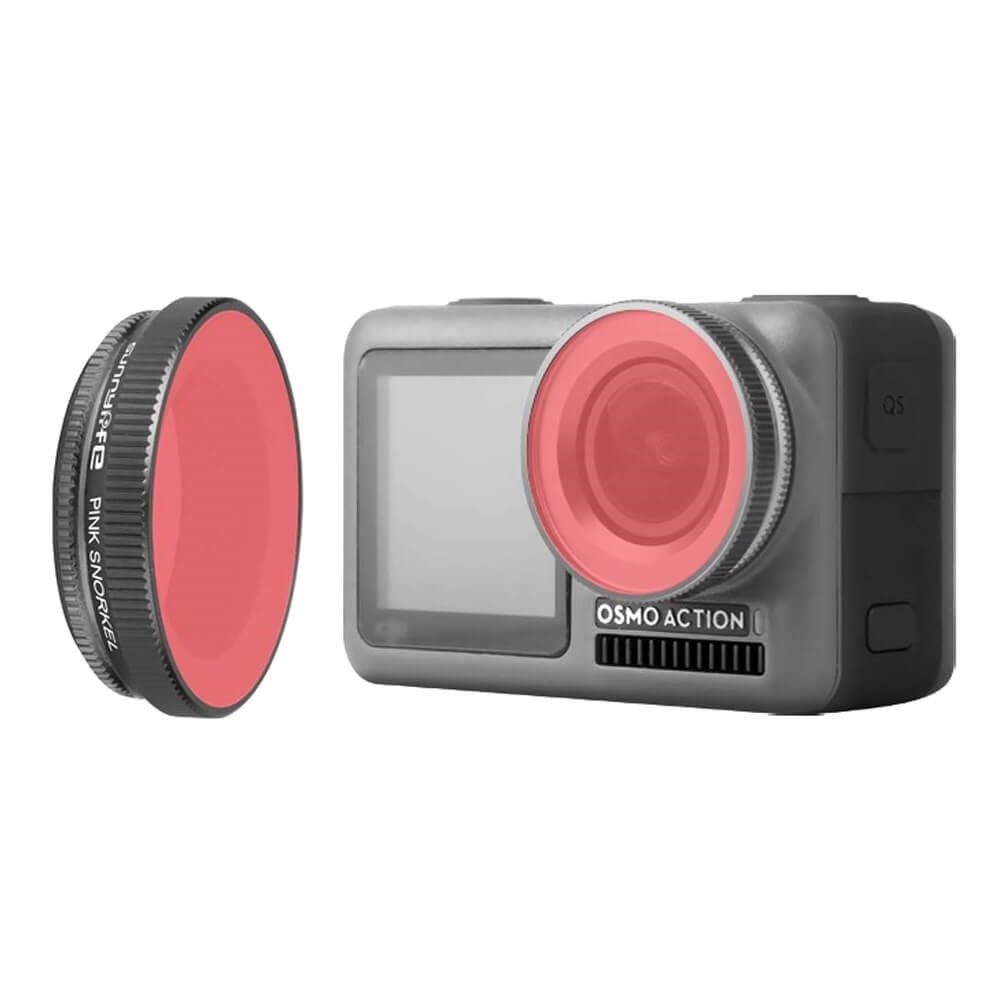 Filtro de Mergulho Snorkel para DJI Osmo Action (1ª Versão) - Sunnylife
