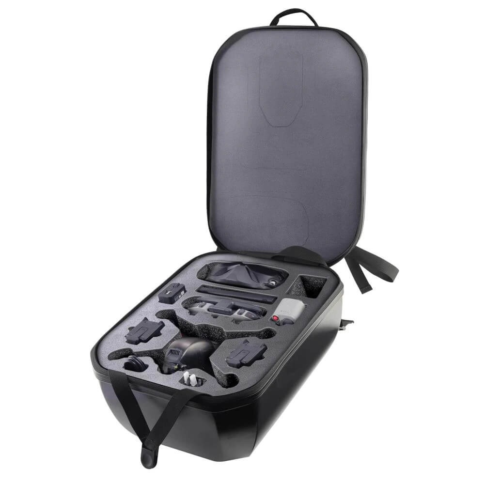 Mochila para Drone DJI FPV com Estrutura Rígida - Cor Preto