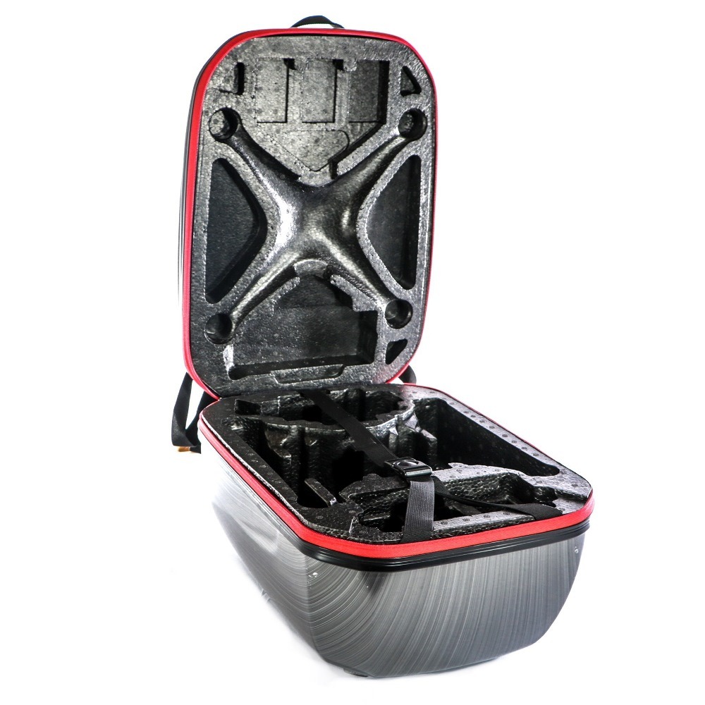 Mochila Rígida Para Drone DJI Phantom 4 e Phantom 3 - FUNPro