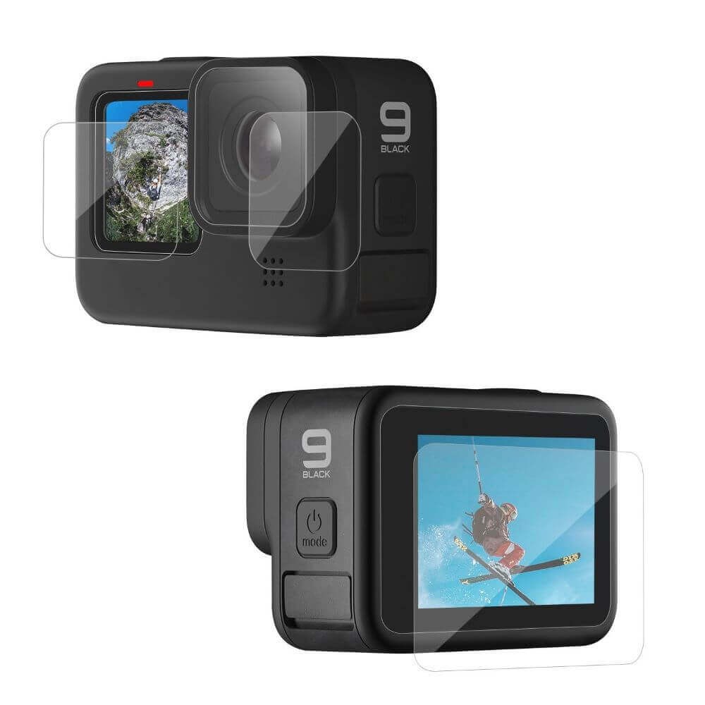 Película para GoPro Hero 12 / 11 / 10 / 9 Black Vidro Temperado - Telesin