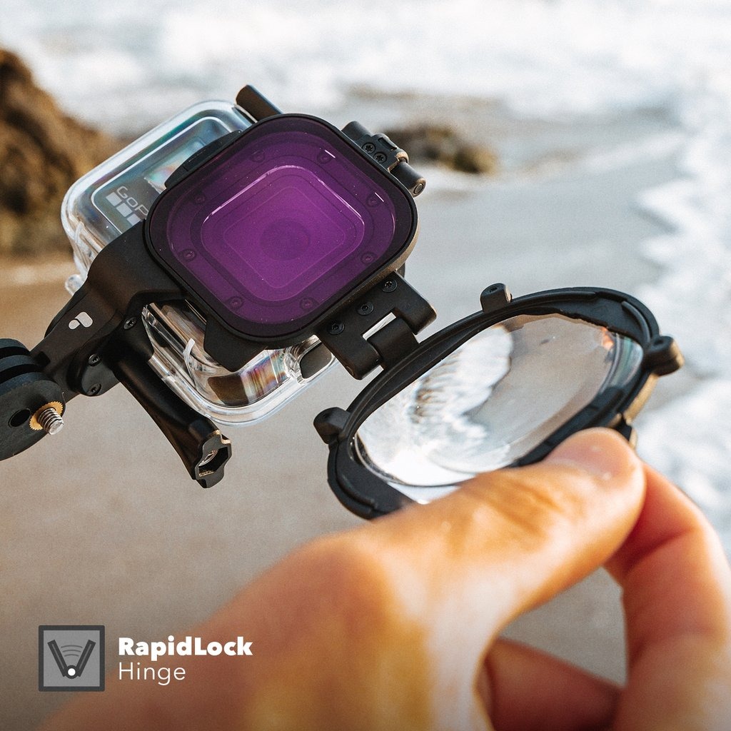 Filtros de Mergulho + Lente Macro para GoPro Hero 8 Black - PolarPro SwitchBlade