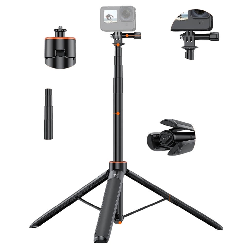 Tripé Extensor para GoPro e Câmeras Similares - VRIG (1,37m)