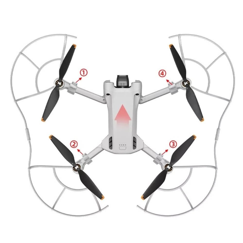 Protetor de Hélices para Drone DJI Mini 3 Pro - StartRC