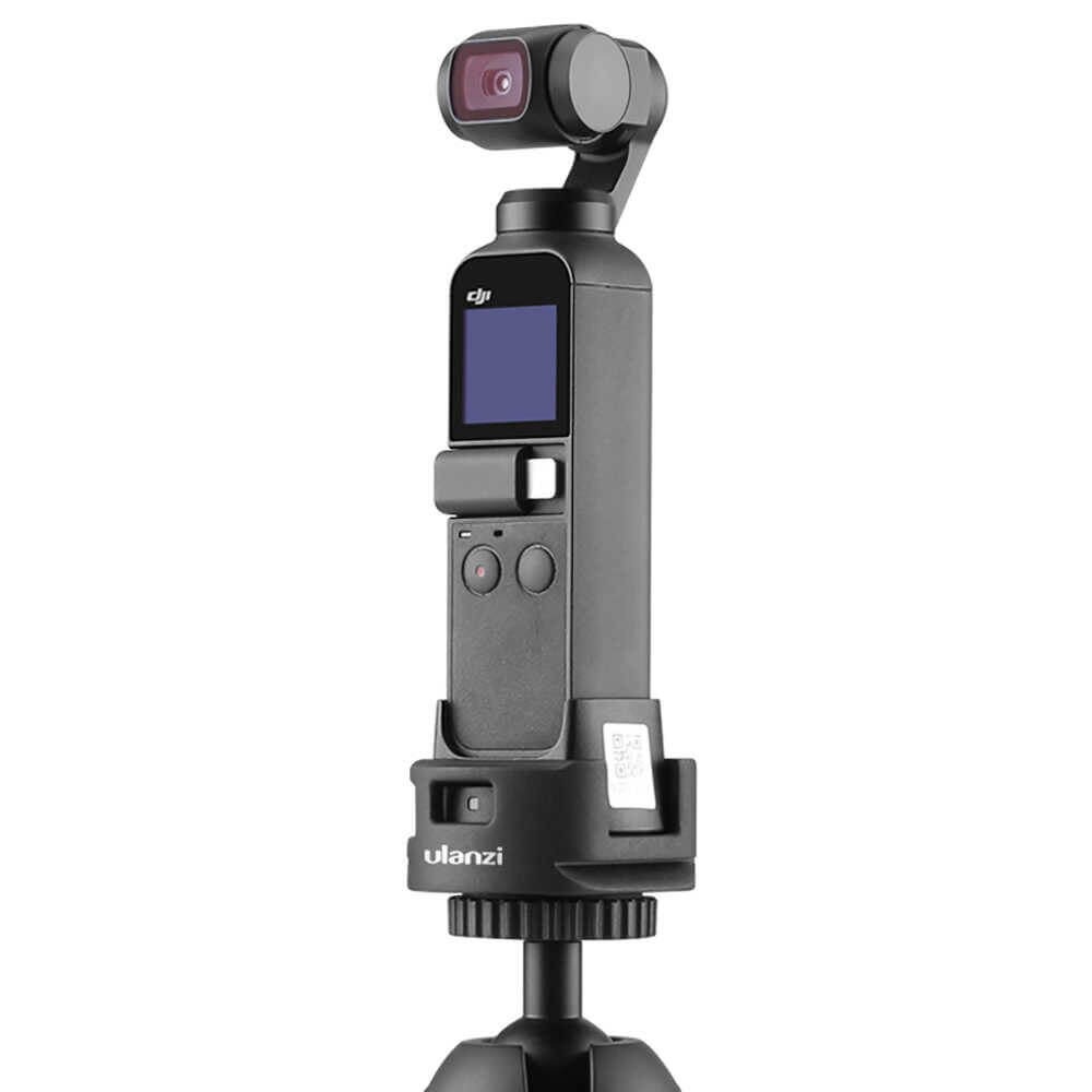 Suporte Base de Montagem para DJI Osmo Pocket com Encaixe 1/4 Polegadas - Ulanzi