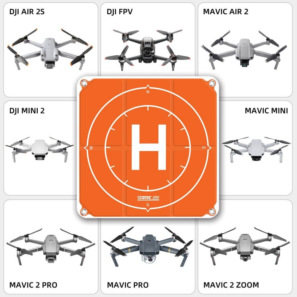 Heliponto Pista de Pouso para Drones StartRC - 65cm