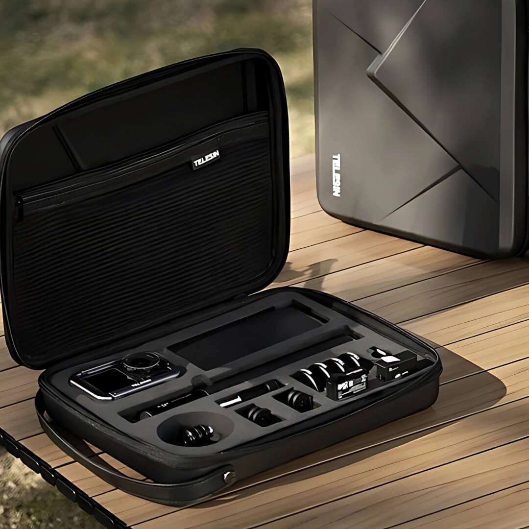 Case Grande para Câmera DJI Osmo Action 3 / 4 / 5 Pro - Telesin