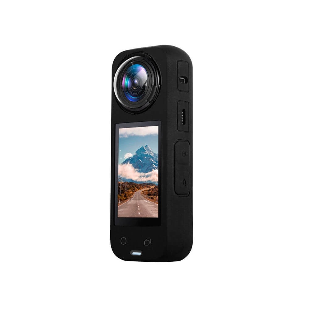 Case Capa de Silicone para Câmera Insta360 X4 + Protetor de Lente