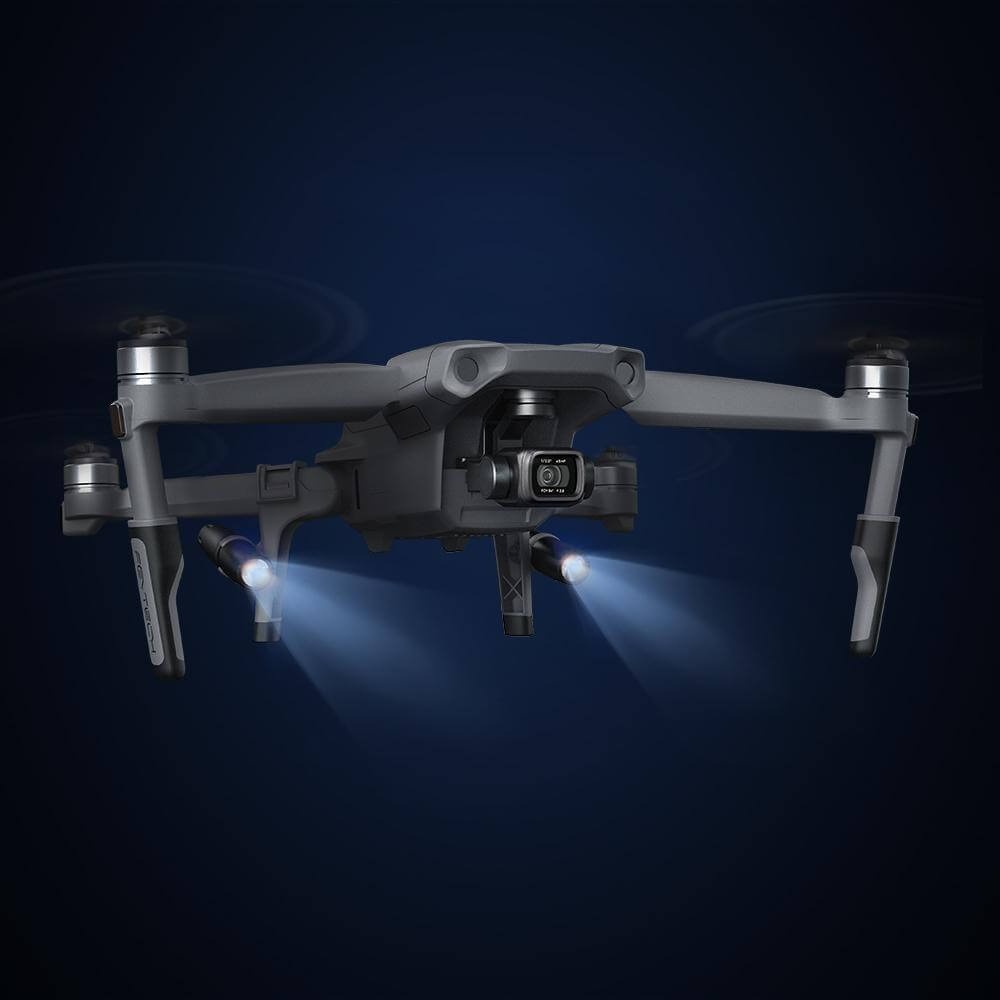 Extensor Trem de Pouso com Lanterna Led para DJI Mavic Air 2 e 2S - Pgytech