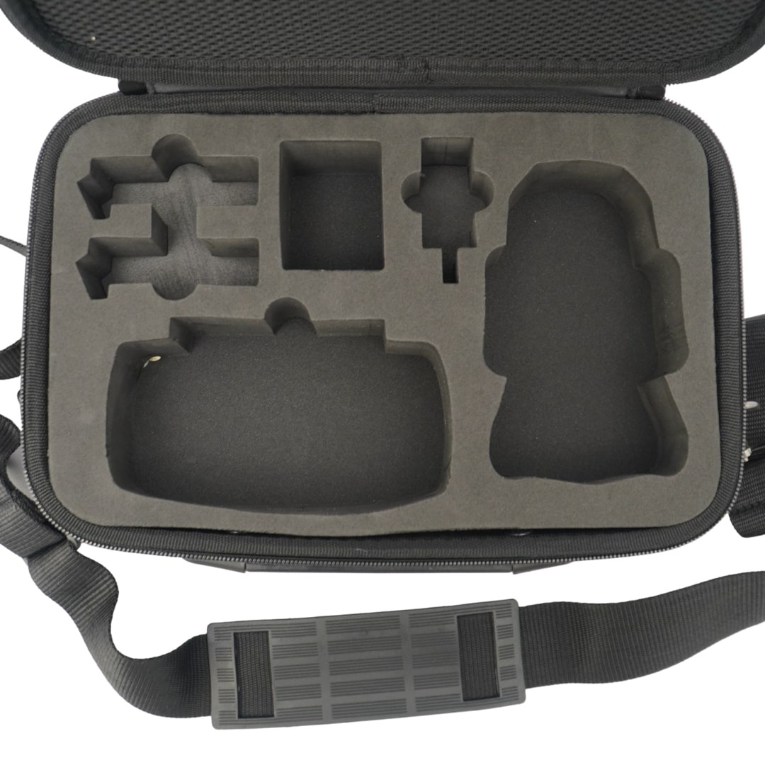 Maleta Case para Drone DJI Mavic Mini / Mini SE com Alça de Ombro - Cor Preto