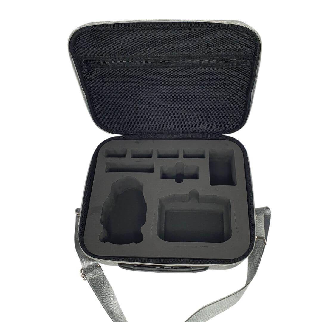 Maleta para Drone DJI Mini 3 Pro com Alça de Ombro - Cor Cinza