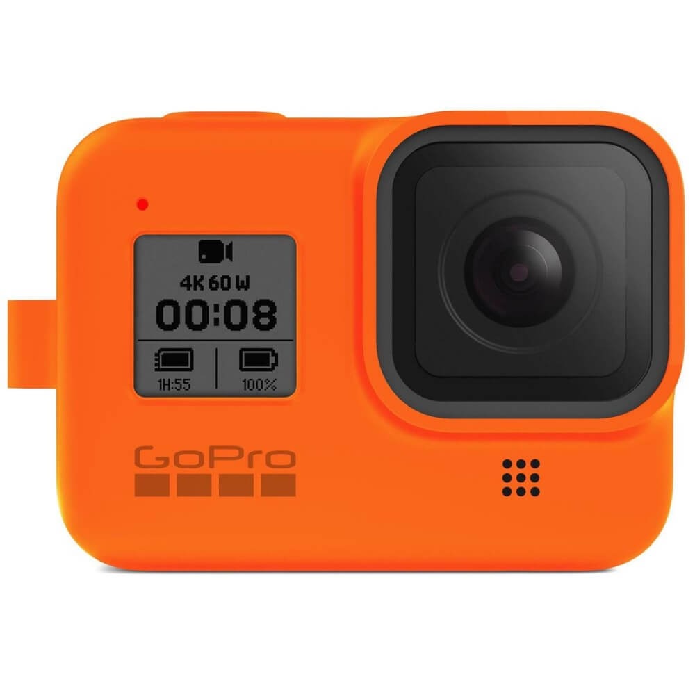 Capa Silicone GoPro Hero 8 + Cordão Ajustável - Sleeve + Lanyard