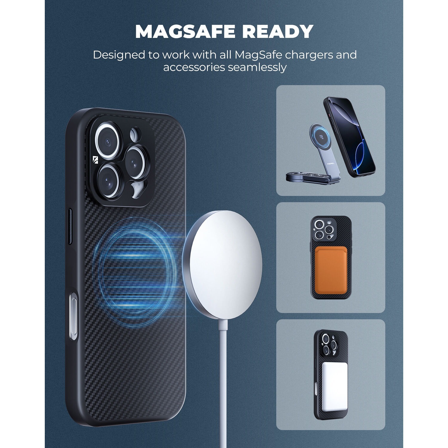 Capa Case Sherpa para Iphone 14 Pro com Encaixe de Filtros e Lentes 17mm - Freewell