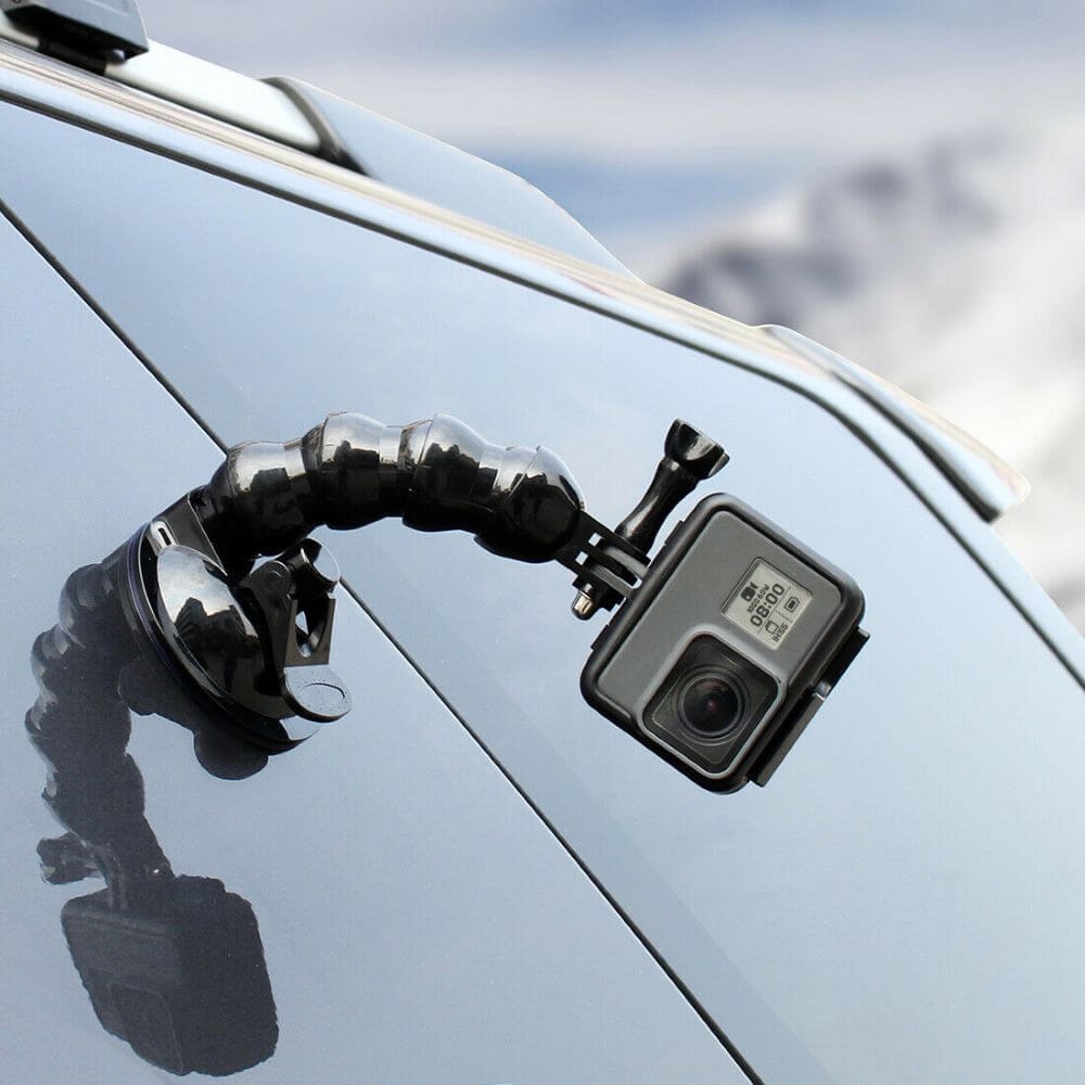 Suporte Ventosa Flexível para GoPro / Câmeras / Celulares