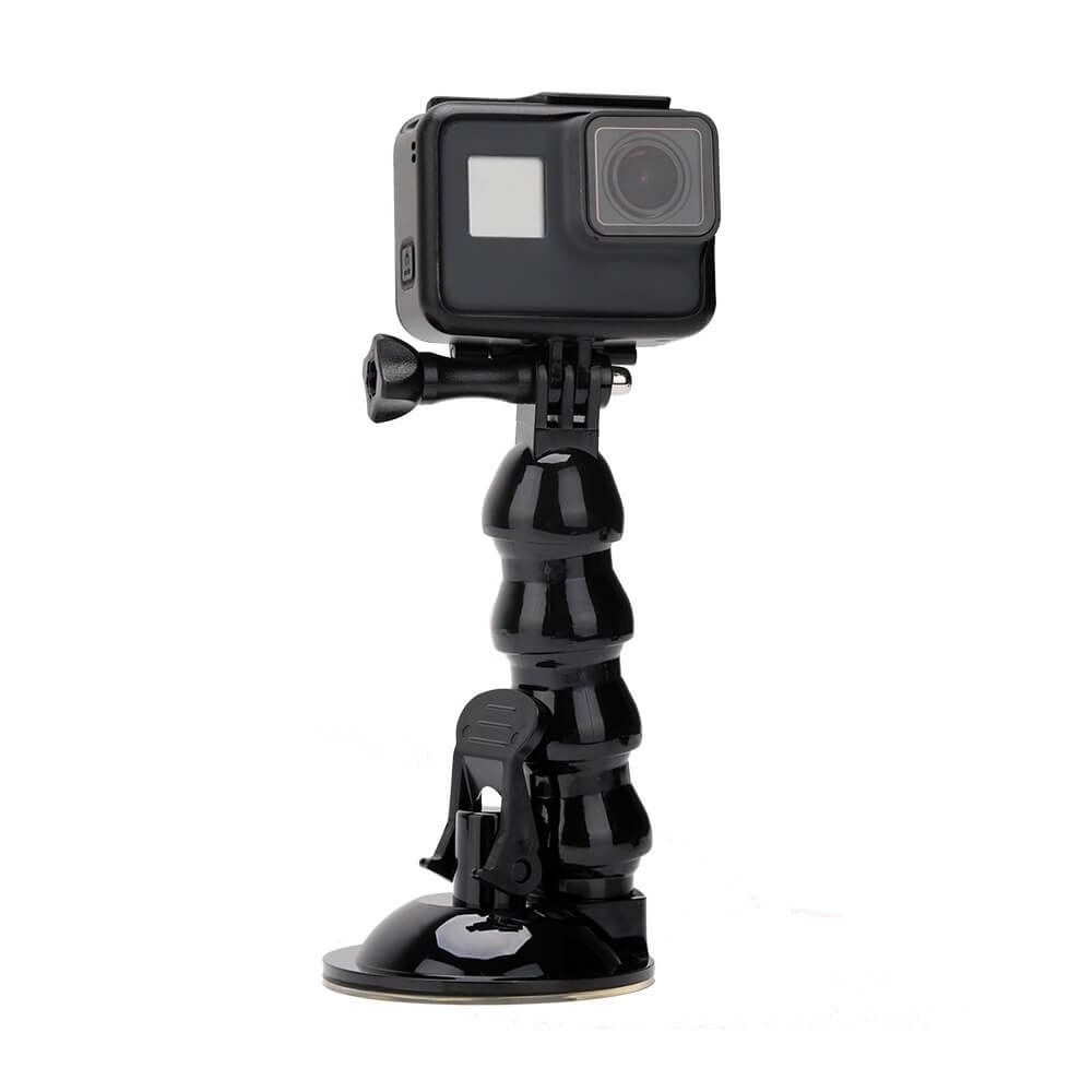 Suporte Ventosa Flexível para GoPro / Câmeras / Celulares - Telesin