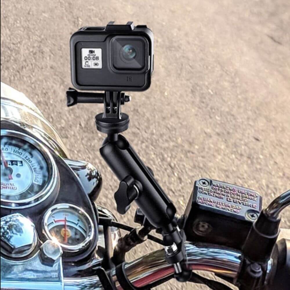 Suporte de Moto Guidão para Câmeras GoPro e Similares