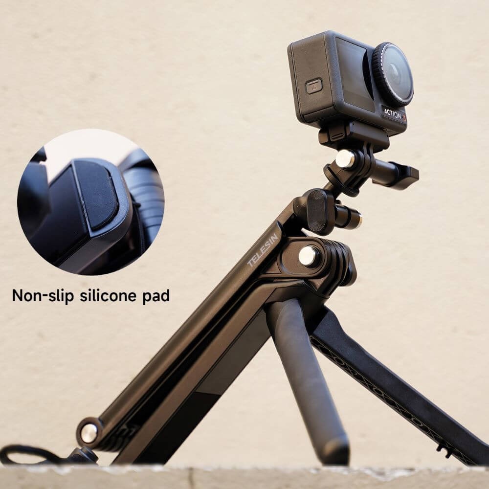 Bastão 3-Way para GoPro e Câmeras Similares - Telesin