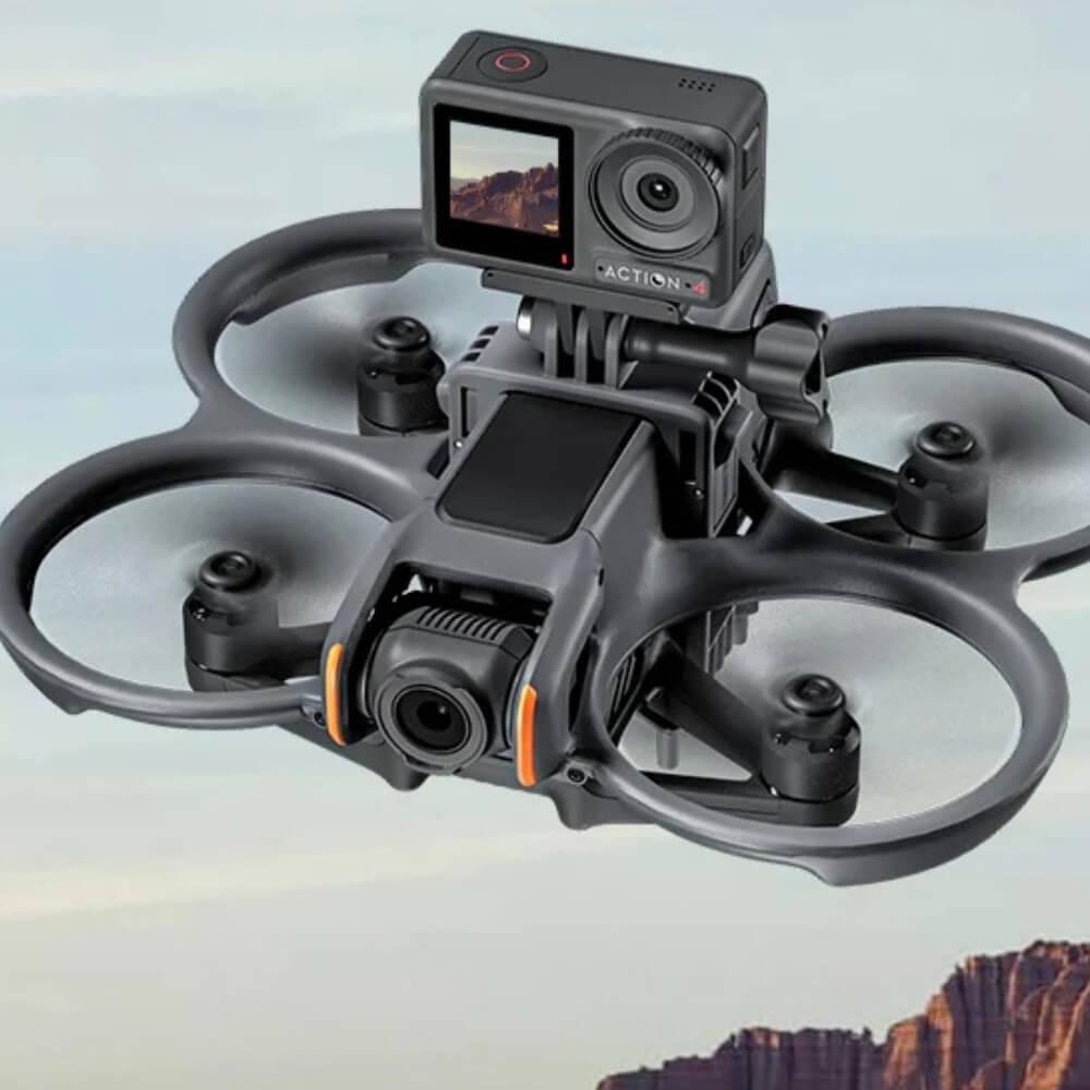 Suporte para GoPro e Câmeras Compactas em Drone DJI Avata 2 - StartRC
