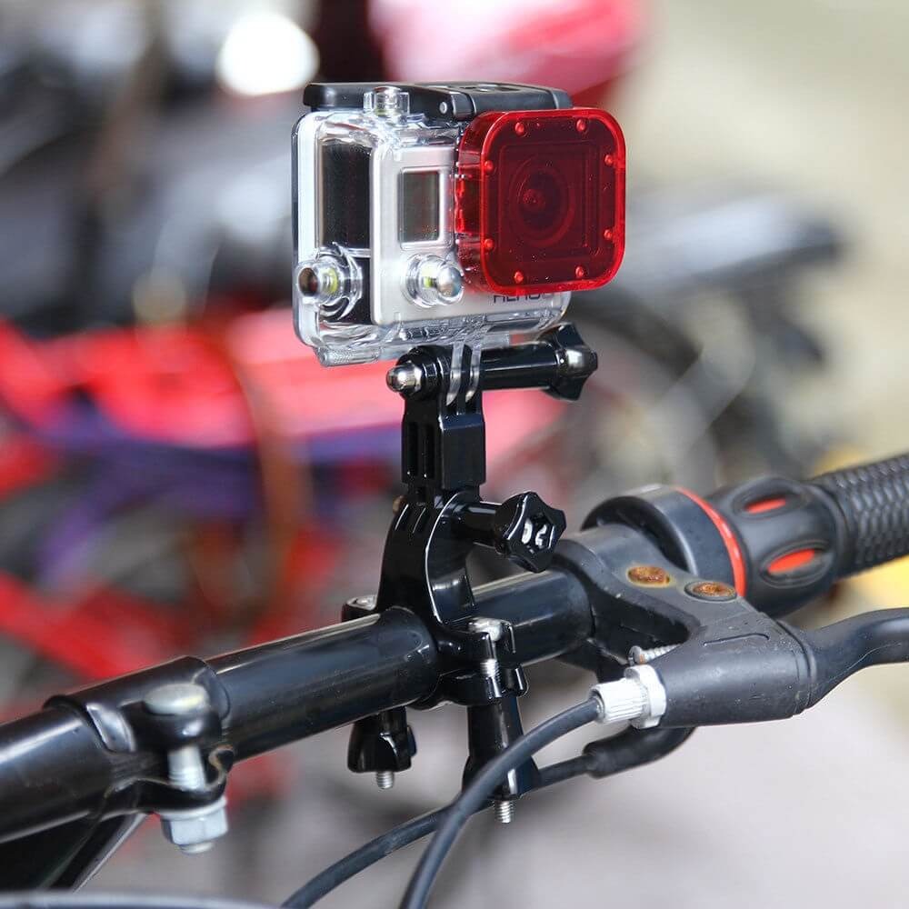 Suporte Guidão Bicicleta Bike Para GoPro e Câmeras Similares