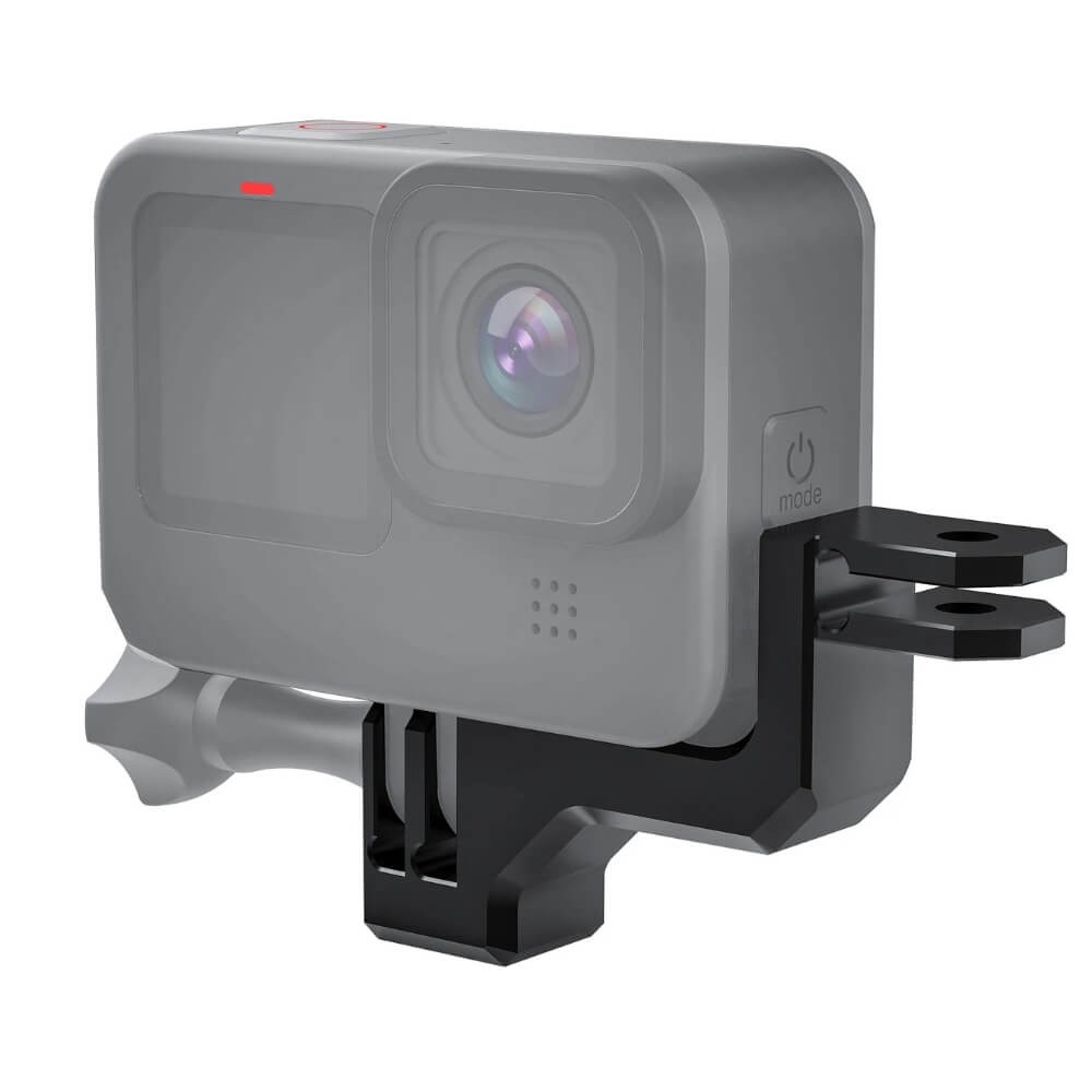 Suporte Vertical de Alumínio para GoPro Hero 13/12/11/10/9/8 Black e Similares