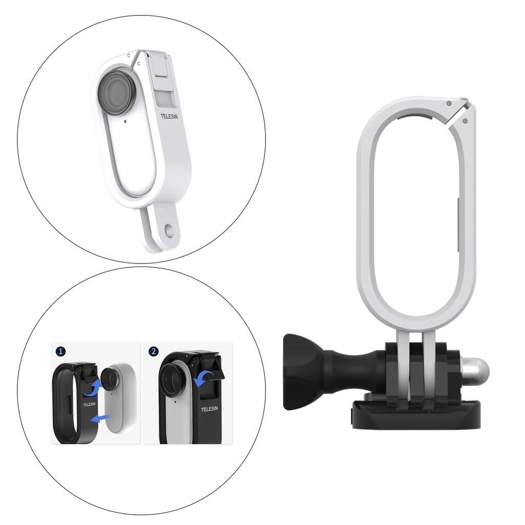 Suporte Frame para Câmera Insta360 GO 2 - Telesin