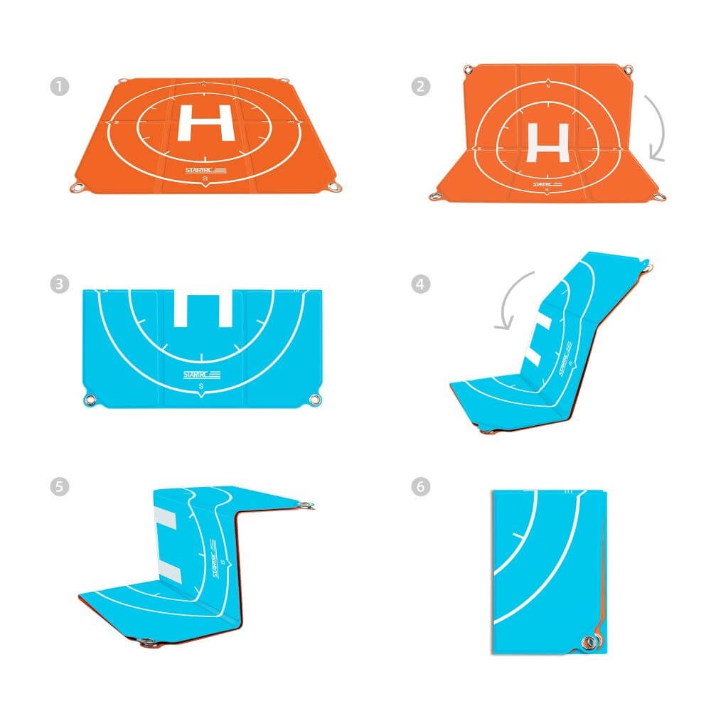 Heliponto Pista de Pouso para Drones StartRC - 65cm