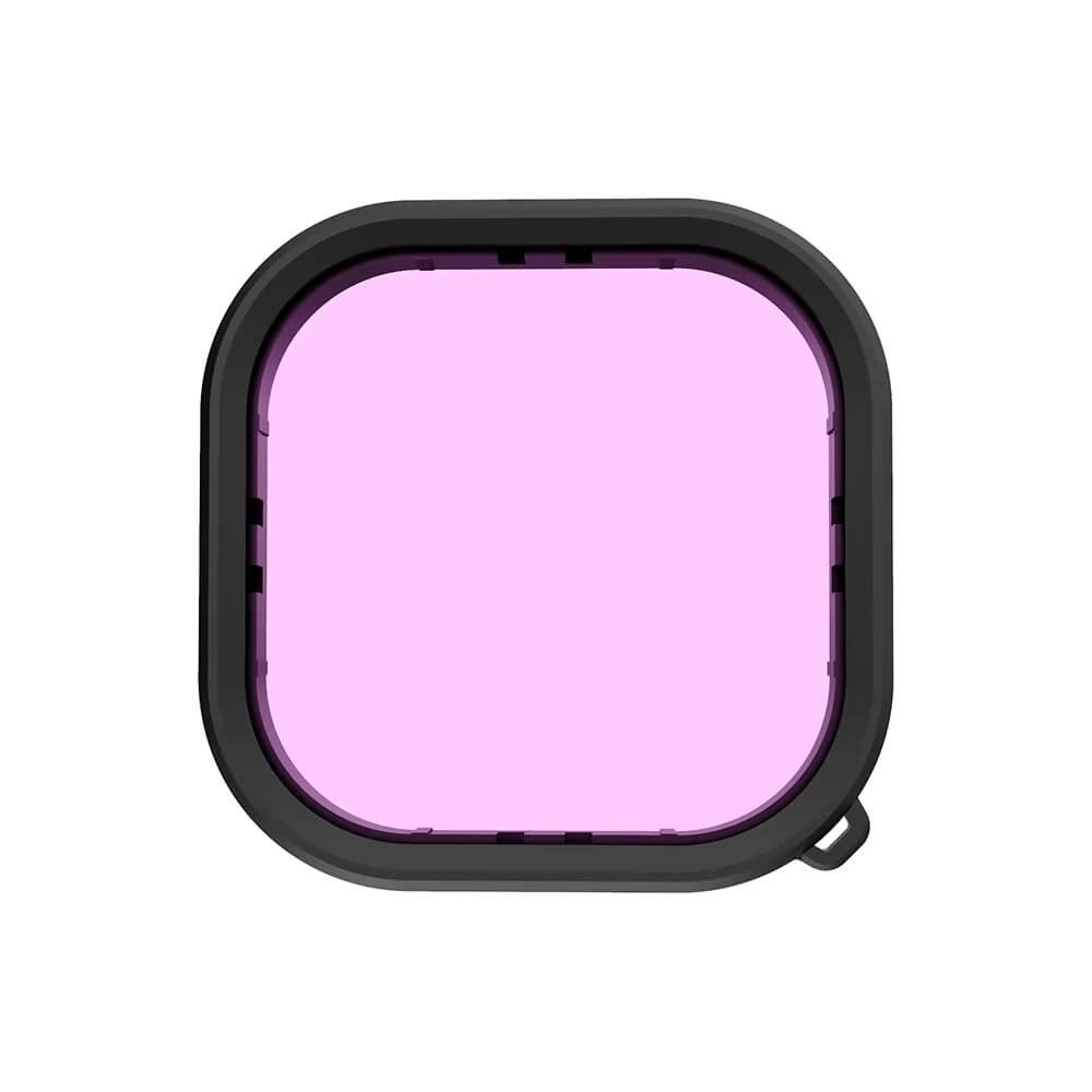 Kit Filtros de Mergulho para Caixa Estanque GoPro Hero 12 / 11 / 10 / 9 Black - Telesin