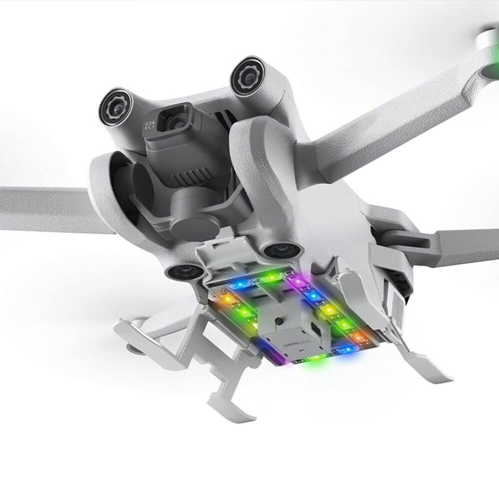 Trem de Pouso para Drone DJI Mini 3 Pro com LED Auxiliar - StartRC