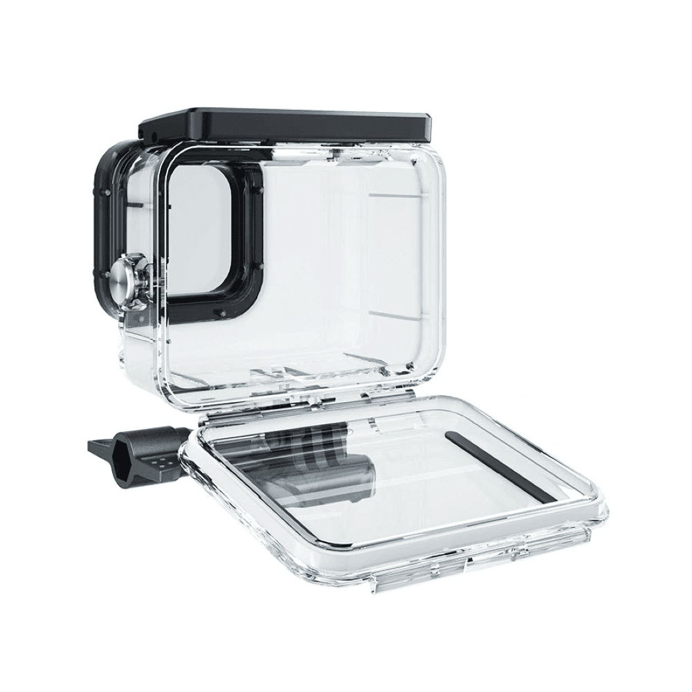 Caixa Estanque para GoPro Hero 13 / 12 / 11 / 10 / 9 Black com Tampa Traseira Extra