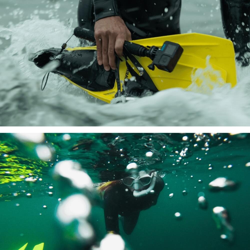 Bastão Extensor + Controle Remoto à Prova D’água GoPro - AGXTS-002