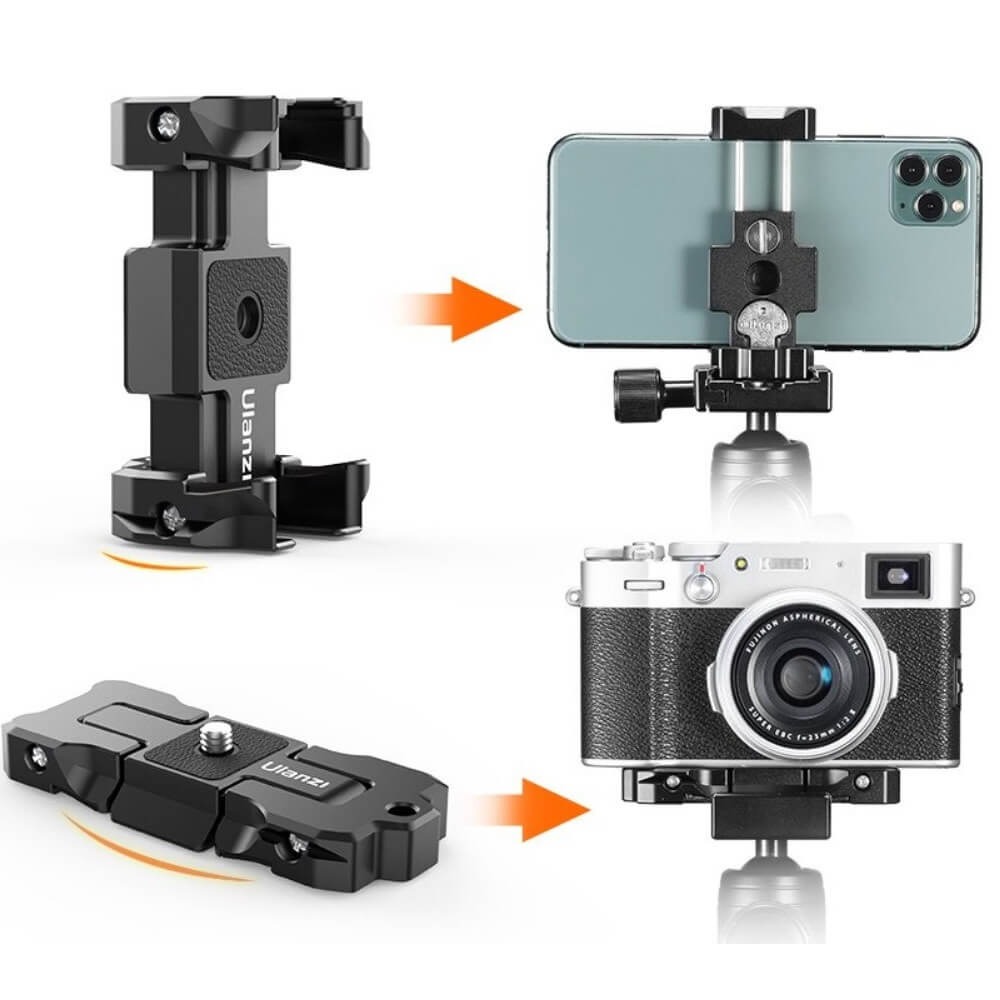 Suporte de Celular e Câmeras DSLR ou Mirrorless - Ulanzi