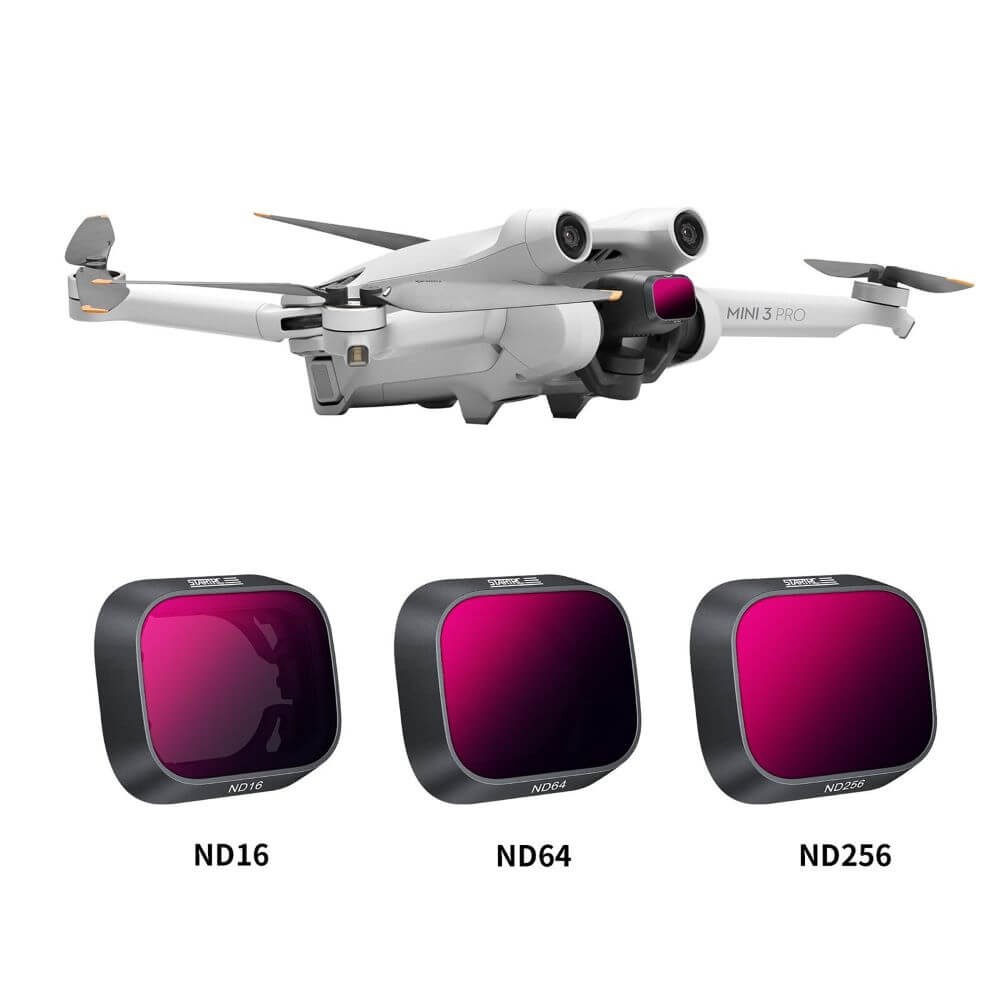 Kit de Filtros ND para Drone DJI Mini 3 / Mini 3 Pro - StartRC