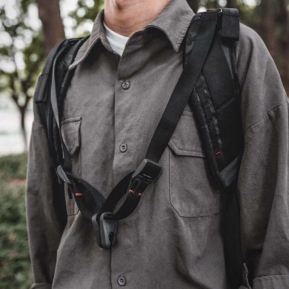 Alças de Mochila para Transporte de Câmeras - Pgytech Cor Preto