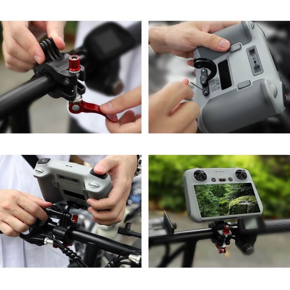Suporte Guidão de Bike para Controle DJI RC - Sunnylife