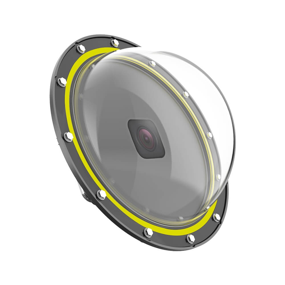 Dome para GoPro Hero 8 Black com Bastão e Gatilho - Telesin