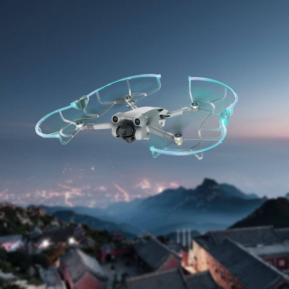 Protetor de Hélices com Iluminação LED para Drone DJI Mini 3 / Mini 3 Pro - StartRC