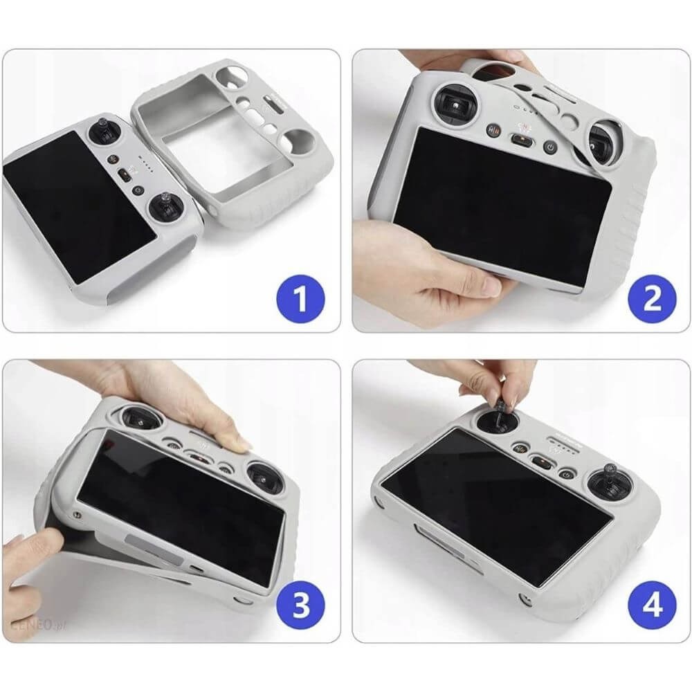 Capa de Silicone para Controle DJI RC - Sunnylife Cor Cinza