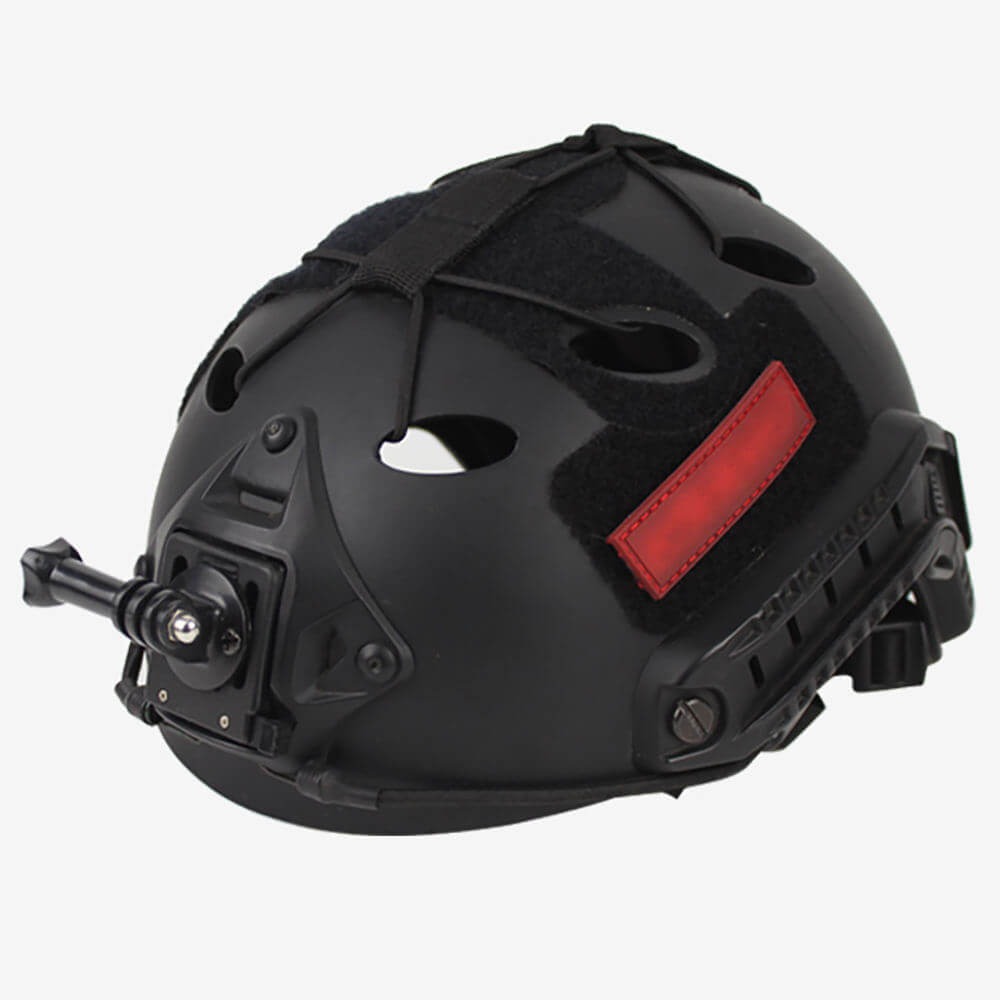 Suporte para GoPro em Capacete Tático com Placa Montagem NVG