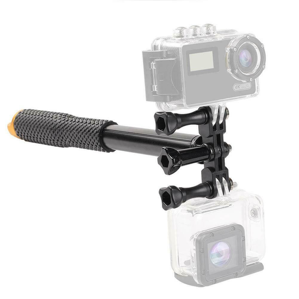 Suporte Duplo de Montagem para GoPro e Câmeras Similares
