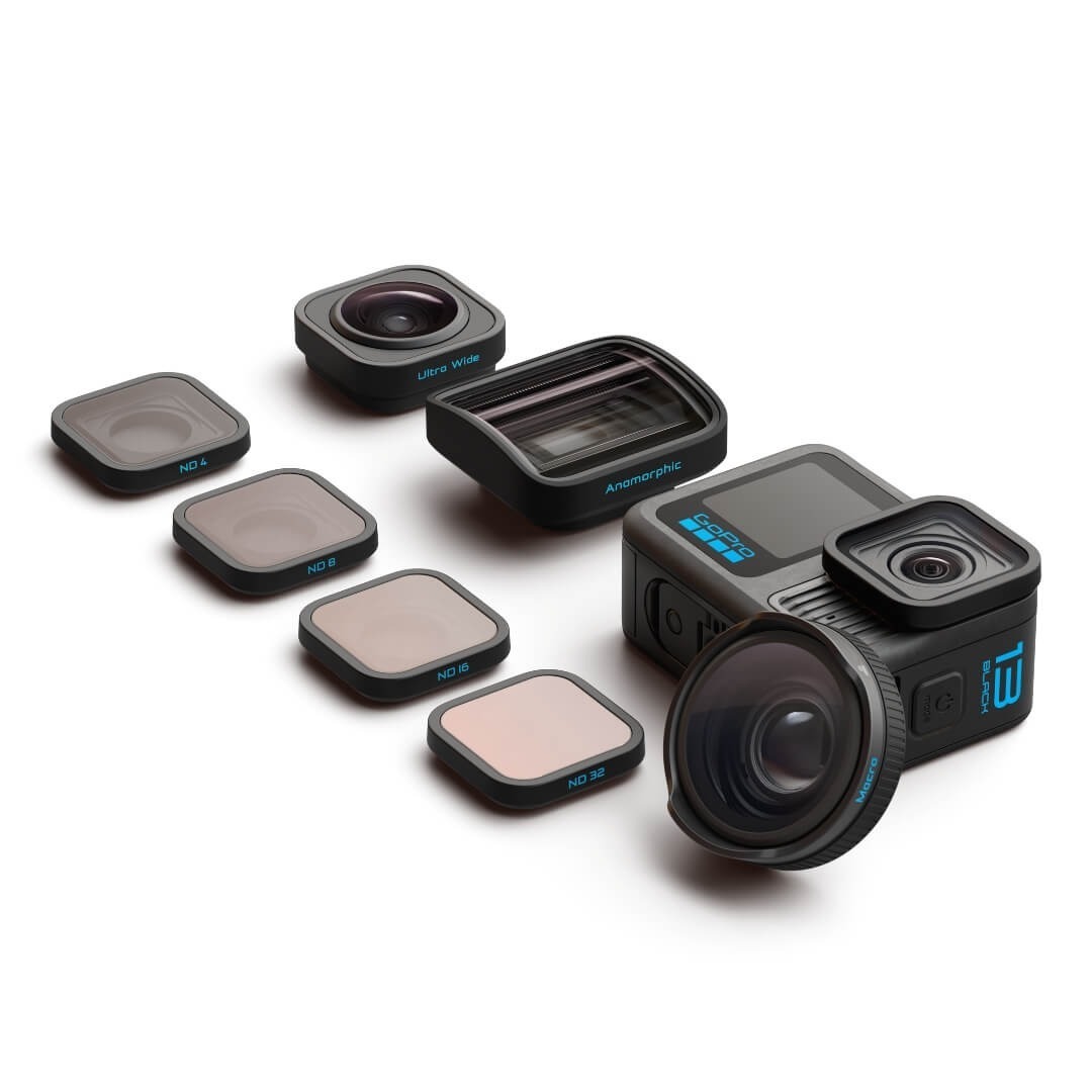 Câmera GoPro Hero 13 Black HB Series Lens Collection 27MP 5.3K