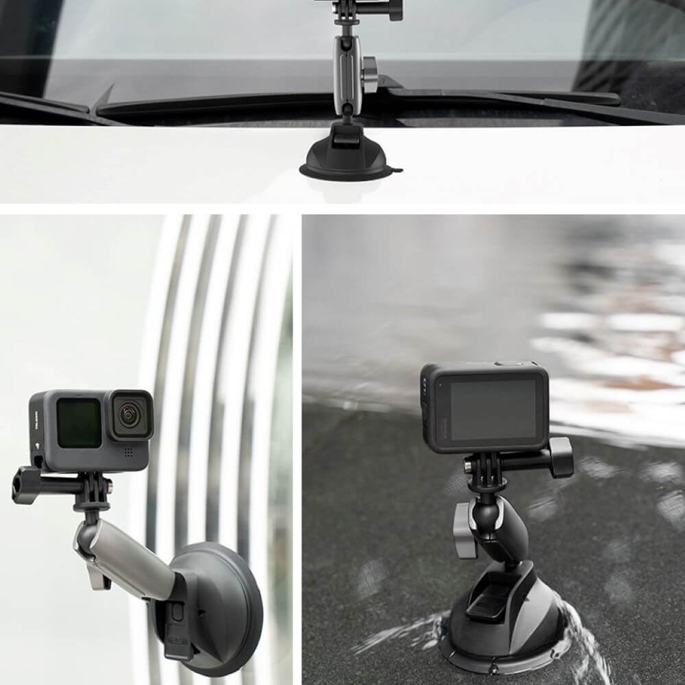Suporte Ventosa para GoPro / Celular / Câmeras Compactas - Telesin