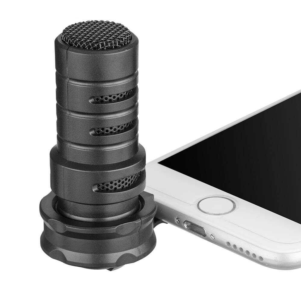 Microfone Direcional para Celulares e Tablets - BOYA BY-A7H